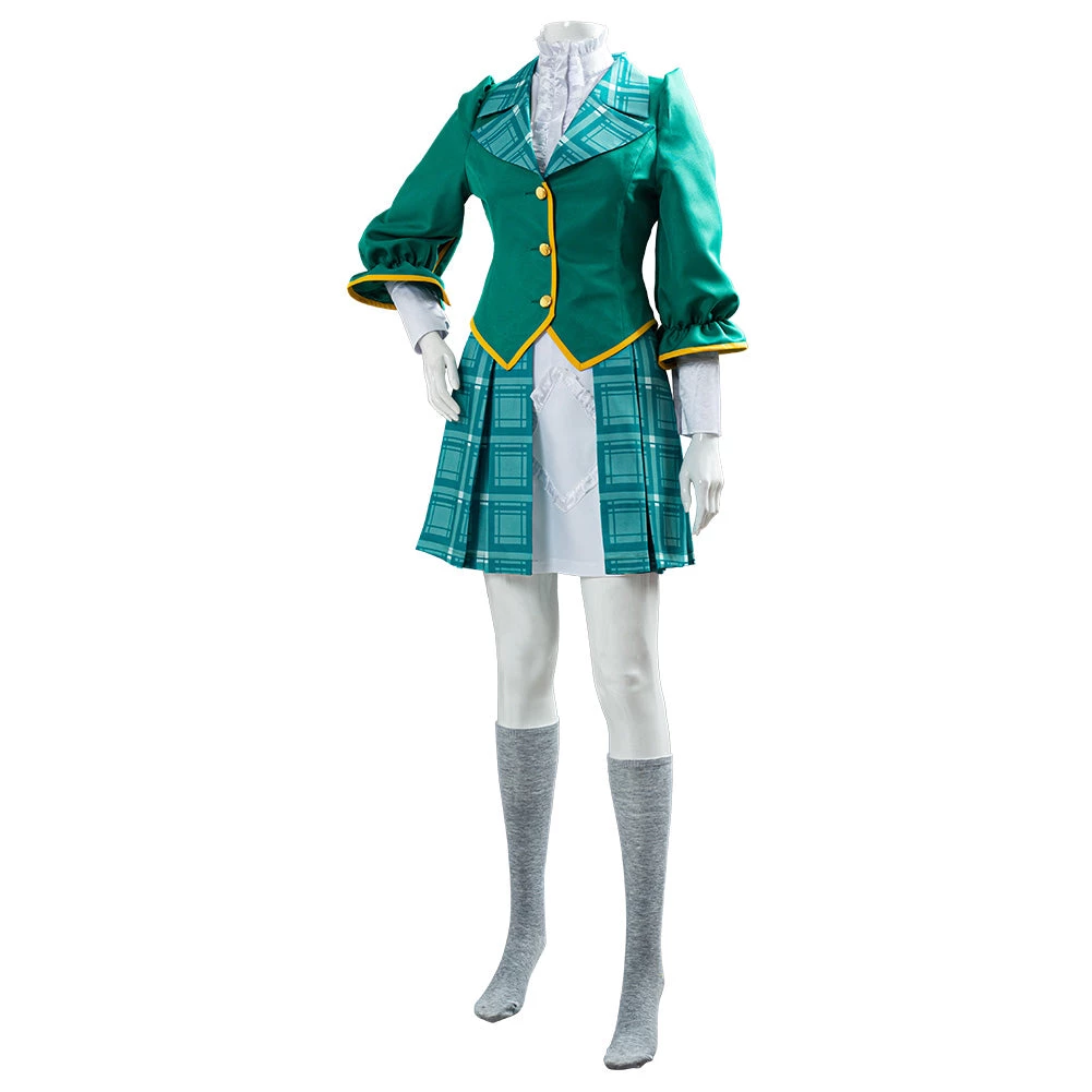 NewCosplay Sakura Wars Shin Sakura Taisen Claris School Uniform Cosplay Costume New Arrivals 5 NewCosplay Sakura Wars Shin Sakura Taisen Claris School Uniform Cosplay Costume New Arrivals
