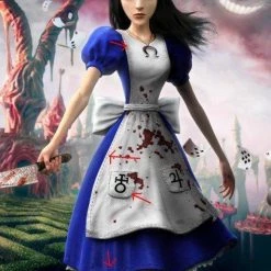 NewCosplay American McGee's Alice Alice Cosplay Costume Dress New Arrivals