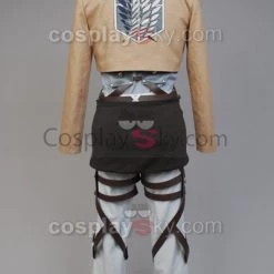 NewCosplay Attack On Titan Scouting Legion Rivaille Uniform Without Cape Cosplay Costume