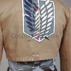 NewCosplay Attack On Titan Scouting Legion Rivaille Uniform Without Cape Cosplay Costume