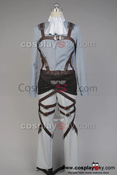 NewCosplay Attack On Titan Shingeki No Kyojin Scouting Legion Rivaille With Cape Cosplay Costume 6 NewCosplay Attack On Titan Shingeki No Kyojin Scouting Legion Rivaille With Cape Cosplay Costume