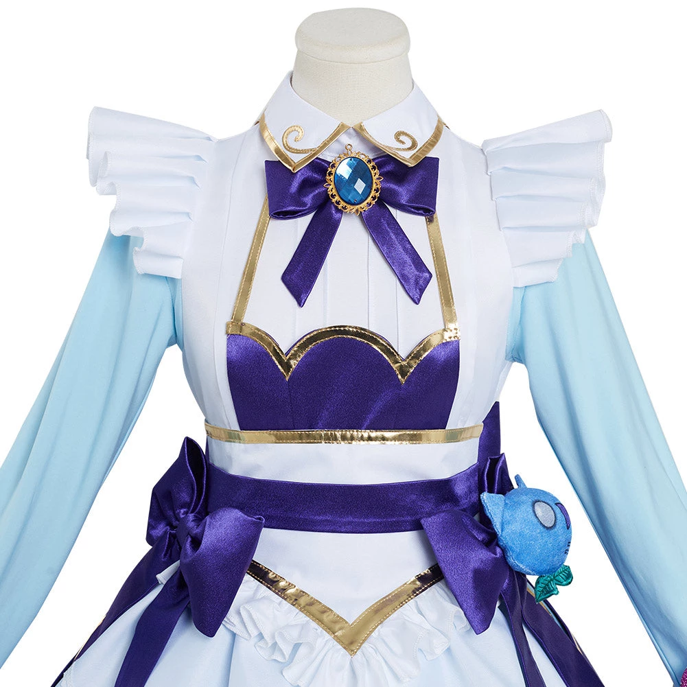 NewCosplay LoL League Of Legends Gwen Cafe Maid Dress Halloween Carnival Cosplay Costume New Arrivals 8 NewCosplay LoL League Of Legends Gwen Cafe Maid Dress Halloween Carnival Cosplay Costume New Arrivals