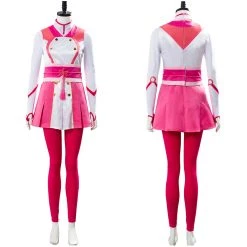 NewCosplay New Arrivals Sakura Wars Shin Sakura Taisen Sakura Amamiya Battle Uniform Set Cosplay Costume 25 NewCosplay New Arrivals Sakura Wars Shin Sakura Taisen Sakura Amamiya Battle Uniform Set Cosplay Costume