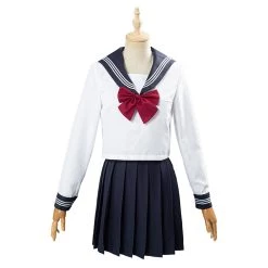 NewCosplay JK High School Uniform Class Uniform Students Clothing Summer Navy Sailor Suit Cosplay Top Skirt Outfit