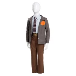 NewCosplay Loki Time Variance Authority TVA Kids Children Outfit Halloween Carnival Cosplay Costume New Arrivals