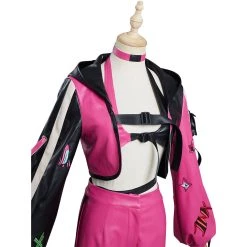 NewCosplay Arcane: League Of Legends LOL- Jinx Halloween Original Designers Cosplay Costume New Arrivals 19 NewCosplay Arcane: League Of Legends LOL- Jinx Halloween Original Designers Cosplay Costume New Arrivals