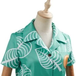 NewCosplay Adult Animal Crossing Timmy & Tommy Short Sleeve Shirts Top Cosplay Costume New Arrivals