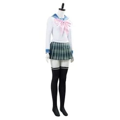 NewCosplay Danganronpa 3 SAYAKA MAIZONO Women Uniform Dress Outfit Halloween Carnival Costume Cosplay Costume New Arrivals 15 NewCosplay Danganronpa 3 SAYAKA MAIZONO Women Uniform Dress Outfit Halloween Carnival Costume Cosplay Costume New Arrivals