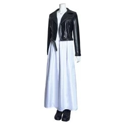 NewCosplay Bride Of Chucky Tiffany Outfit Long Dress Ver Halloween Carnival Suit Cosplay Costume