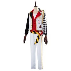 NewCosplay Twisted-Wonderland Alice In Wonderland Theme Ace Halloween Uniform Outfits Cosplay Costume