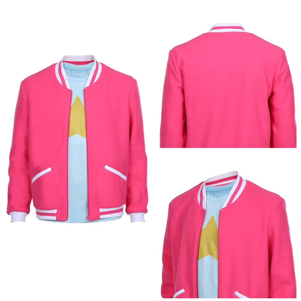 NewCosplay New Arrivals Steven Universe: The Movie-Steven Universe Adult Zip Up Jacket Coat Halloween Carnival Costume Cosplay Costume 14 NewCosplay New Arrivals Steven Universe: The Movie-Steven Universe Adult Zip Up Jacket Coat Halloween Carnival Costume Cosplay Costume