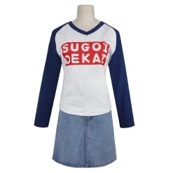 NewCosplay Anime Uzaki-chan Wants To Hang Out! Uzaki Hana Uzaki-chan Wa Asobitai! SUGOI DEKAI Top+Skirt Halloween Uniform Cosplay Costume New Arrivals