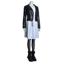 NewCosplay Bride Of Chucky Tiffany Coat Dress Outfits Halloween Carnival Suit Cosplay Costume