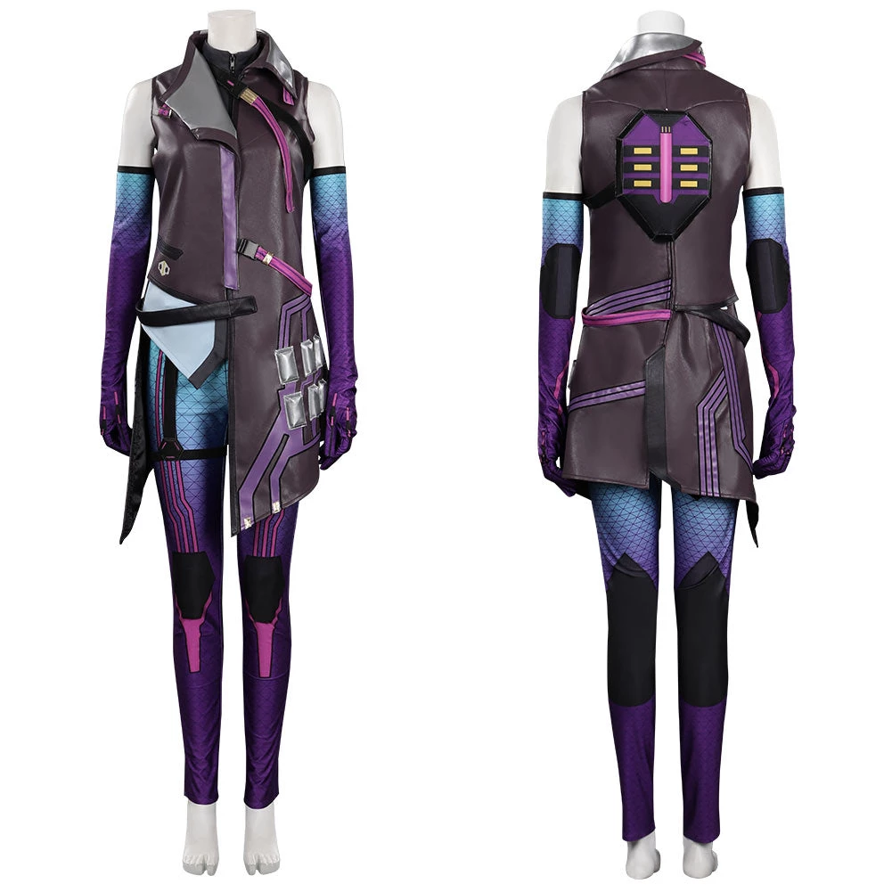 NewCosplay OW Overwatch Sombra Olivia·Colomar Halloween Carnival Suit Cosplay Costume 3 NewCosplay OW Overwatch Sombra Olivia·Colomar Halloween Carnival Suit Cosplay Costume