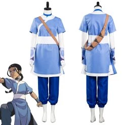 NewCosplay Avatar: The Last Airbender Katara Halloween Carnival Suit Cosplay Costume