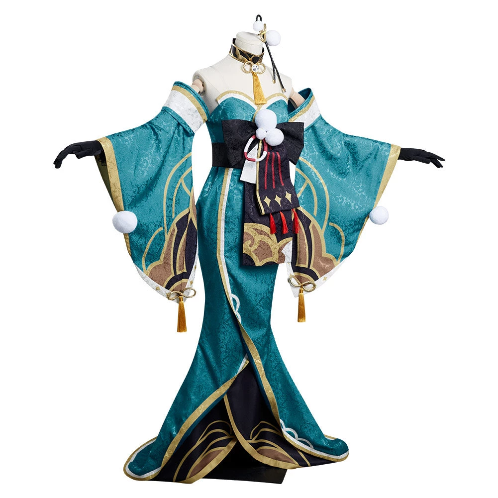 NewCosplay New Arrivals Genshin Impact Ms Hina/Gorou Outfits Halloween Carnival Suit Cosplay Costume 7 NewCosplay New Arrivals Genshin Impact Ms Hina/Gorou Outfits Halloween Carnival Suit Cosplay Costume
