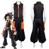 NewCosplay Shaman King The Super Star Yoh Asakura Halloween Carnival Suit Cosplay Costume