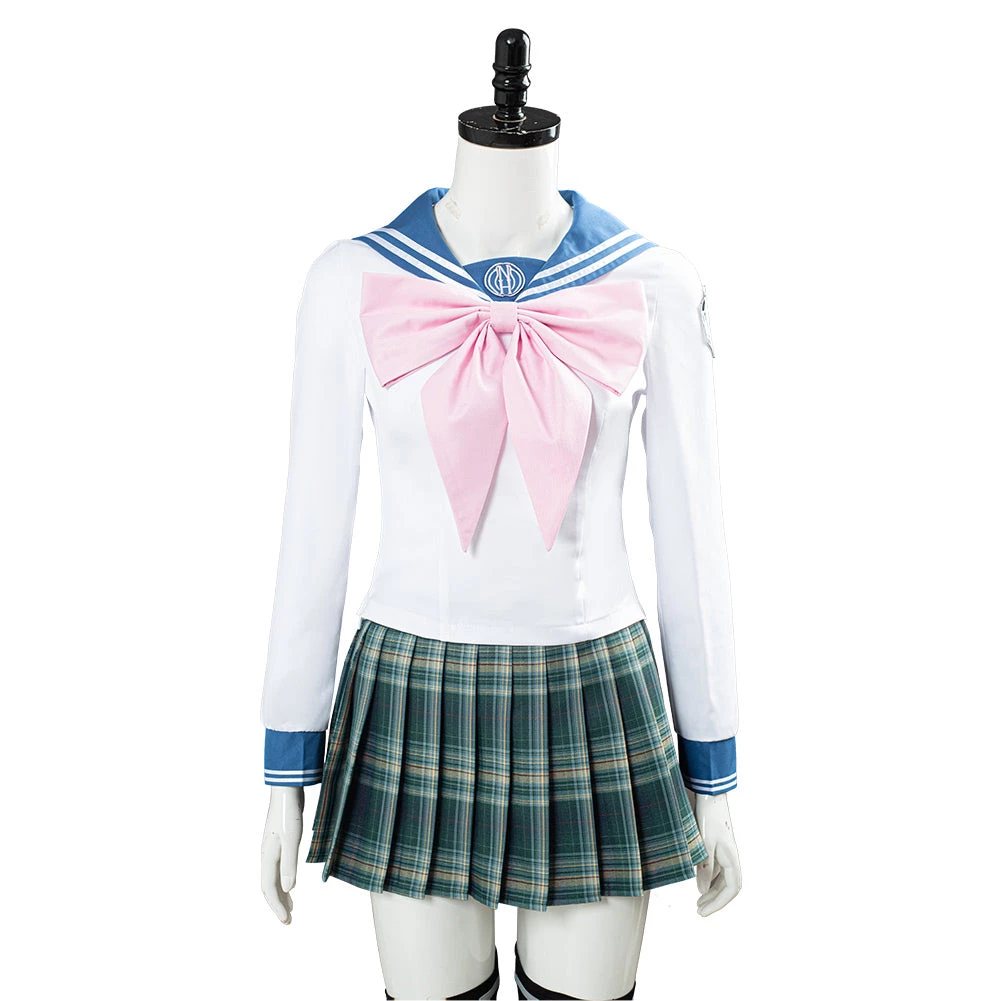 NewCosplay Danganronpa 3 SAYAKA MAIZONO Women Uniform Dress Outfit Halloween Carnival Costume Cosplay Costume New Arrivals 8 NewCosplay Danganronpa 3 SAYAKA MAIZONO Women Uniform Dress Outfit Halloween Carnival Costume Cosplay Costume New Arrivals