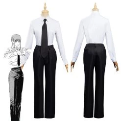 NewCosplay Chainsaw Man Makima Shirt Pants Outfits Halloween Carnival Suit Cosplay Costume New Arrivals