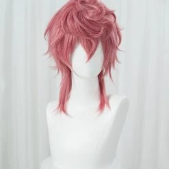 NewCosplay New Arrivals JoJo‘s Bizarre Adventure - Trish Una Heat Resistant Synthetic Hair Carnival Halloween Party Props Cosplay Wig