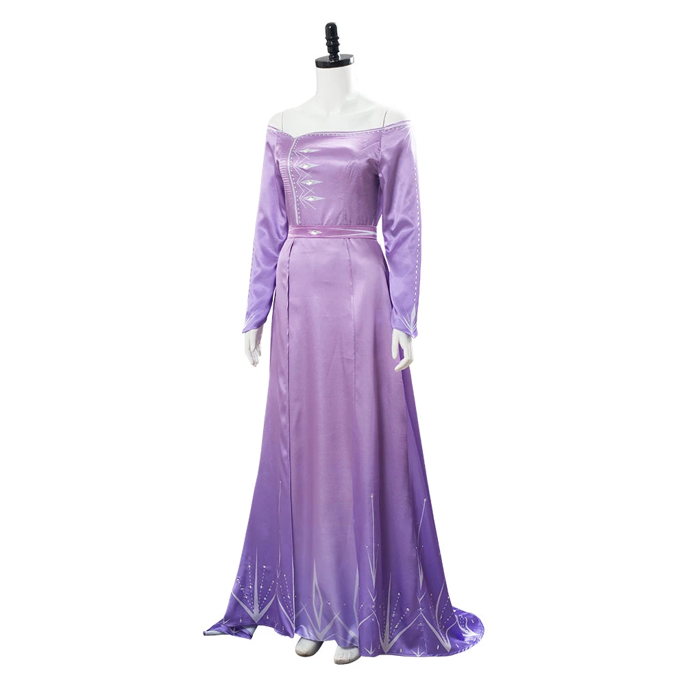 NewCosplay New Arrivals Frozen 2 Elsa Dress Nightgown Gown Pink Arendelle Bedroom Dress Purple Violet Cosplay Costume 5 NewCosplay New Arrivals Frozen 2 Elsa Dress Nightgown Gown Pink Arendelle Bedroom Dress Purple Violet Cosplay Costume