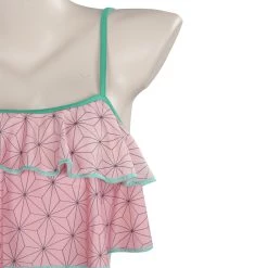 NewCosplay Demon Slayer Kamado Nezuko Swimwear Outfits Halloween Carnival Suit Cosplay Costume New Arrivals