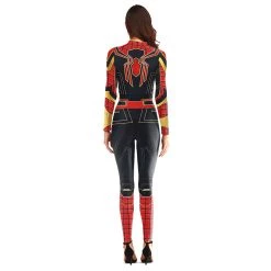 NewCosplay Iron Spider-Man Women Jumpsuit Outfits Halloween Carnival Suit Cosplay Costume New Arrivals