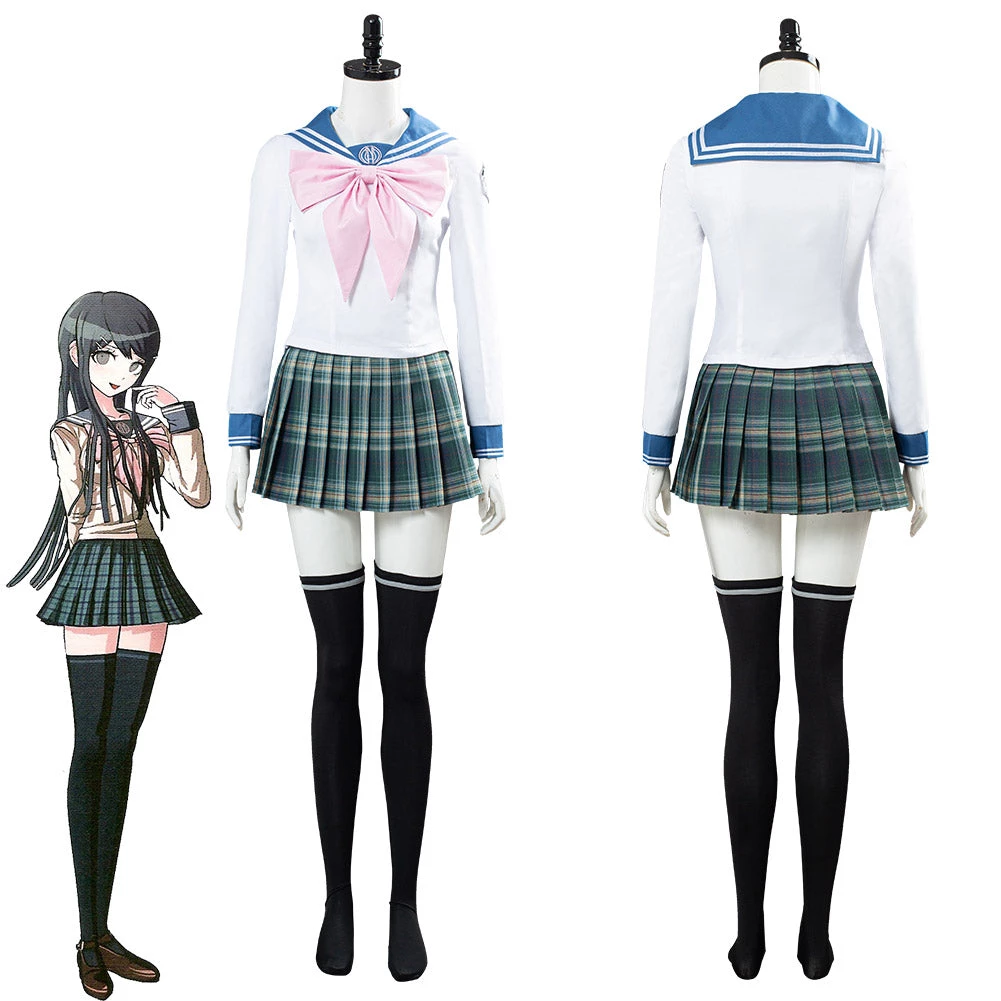 NewCosplay Danganronpa 3 SAYAKA MAIZONO Women Uniform Dress Outfit Halloween Carnival Costume Cosplay Costume New Arrivals 3 NewCosplay Danganronpa 3 SAYAKA MAIZONO Women Uniform Dress Outfit Halloween Carnival Costume Cosplay Costume New Arrivals