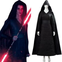 NewCosplay New Arrivals Star Wars: The Rise Of Skywalker Dark Side Rey Outfit Cosplay Costume