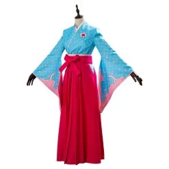 NewCosplay New Arrivals Sakura Wars Shin Sakura Taisen Sakura Amamiya Women Kimono Cosplay Costume