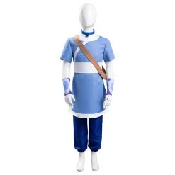 NewCosplay New Arrivals Avatar: The Last Airbender Katara Kids Children Halloween Carnival Suit Cosplay Costume