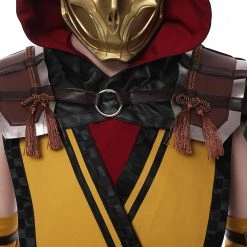 NewCosplay New Arrivals Mortal Kombat 11 Scorpion Outfit Halloween Carnival Suit Cosplay Costume