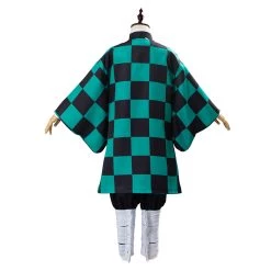 NewCosplay Kids Children Demon Slayer: Kimetsu No Yaiba Kamado Tanjirou Cosplay Costume New Arrivals