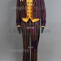 NewCosplay Batman Arkham Asylum Joker Coat Suit Cosplay Costume New Arrivals