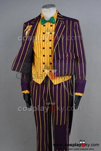 NewCosplay Batman Arkham Asylum Joker Coat Suit Cosplay Costume New Arrivals 8 NewCosplay Batman Arkham Asylum Joker Coat Suit Cosplay Costume New Arrivals