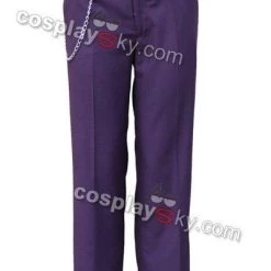 NewCosplay New Arrivals Batman Dark Knight Joker Purple Pants Halloween Tailor Made