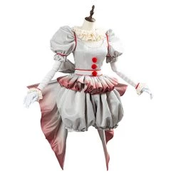 NewCosplay It Pennywise Horror Pennywise The Clown Costume For Women Girls Cosplay Costume New Arrivals 17 NewCosplay It Pennywise Horror Pennywise The Clown Costume For Women Girls Cosplay Costume New Arrivals