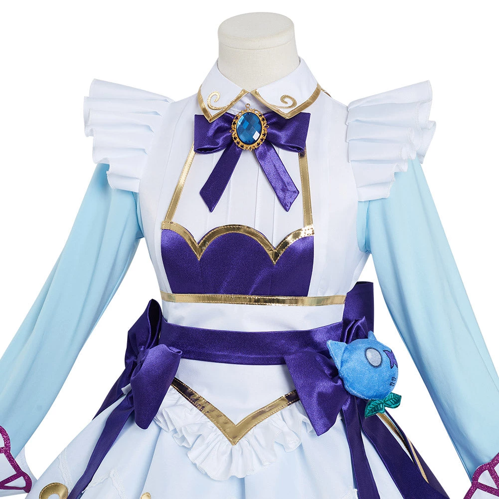 NewCosplay LoL League Of Legends Gwen Cafe Maid Dress Halloween Carnival Cosplay Costume New Arrivals 9 NewCosplay LoL League Of Legends Gwen Cafe Maid Dress Halloween Carnival Cosplay Costume New Arrivals
