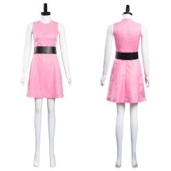 NewCosplay The Powerpuff Girls Blossom Dress Outfits Halloween Carnival Suit Cosplay Costume
