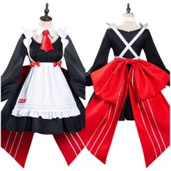 NewCosplay Anime Genshin Impact X KFC Noelle Maid Dress Suit Cosplay Costume 25 NewCosplay Anime Genshin Impact X KFC Noelle Maid Dress Suit Cosplay Costume