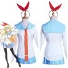 NewCosplay Nisekoi: False Love Chitoge Kirisaki Sailor Suit School Uniform Outfits Halloween Carnival Suit Cosplay Costume New Arrivals