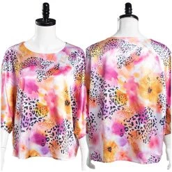 NewCosplay Tiger King Carole Baskin Top O-Neck Shirt Halloween Carnival Suit Cosplay Costume 21 NewCosplay Tiger King Carole Baskin Top O-Neck Shirt Halloween Carnival Suit Cosplay Costume