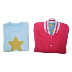 NewCosplay Steven Universe: The Movie-Steven Universe Adult T-shirt Jacket Coat Halloween Carnival Costume Cosplay Costume