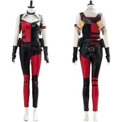 NewCosplay New Arrivals Mortal Kombat 11 Cassie Cage Harley Quinn Skin Halloween Suit Outfit Cosplay Costume 21 NewCosplay New Arrivals Mortal Kombat 11 Cassie Cage Harley Quinn Skin Halloween Suit Outfit Cosplay Costume