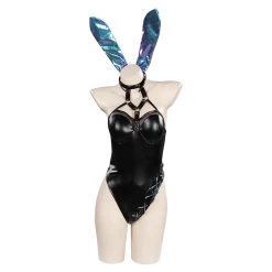 NewCosplay LoL League Of Legends- KDA Bunny Girls Jumpsuit Outfits Halloween Carnival Cosplay Costume New Arrivals