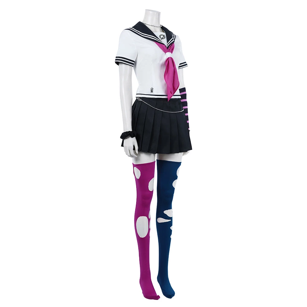 NewCosplay Super Danganronpa 2 Ibuki Mioda Uniform Halloween Carnival Suit Cosplay Costume 7 NewCosplay Super Danganronpa 2 Ibuki Mioda Uniform Halloween Carnival Suit Cosplay Costume