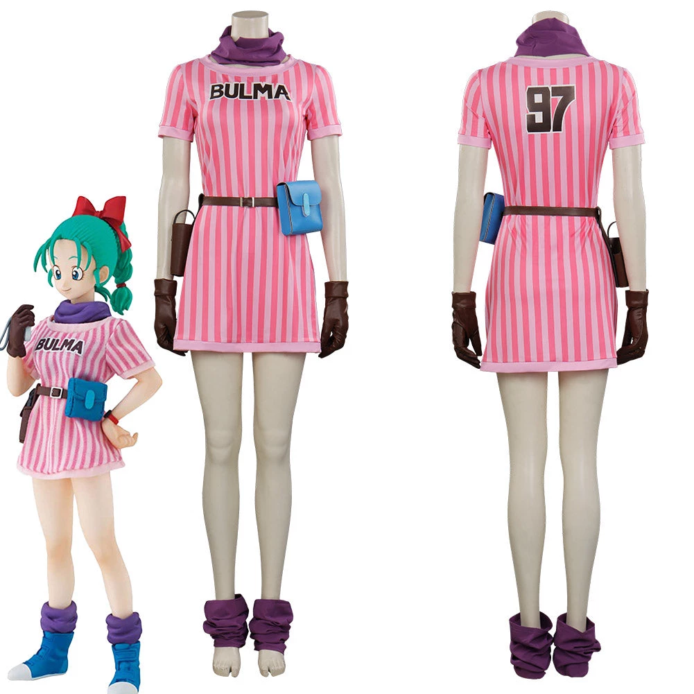 NewCosplay New Arrivals Dragon Ball Z Bulma Outfits Halloween Carnival Suit Cosplay Costume 3 NewCosplay New Arrivals Dragon Ball Z Bulma Outfits Halloween Carnival Suit Cosplay Costume