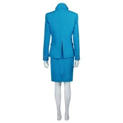 NewCosplay Snowpiercer Melanie Cavill Women Blue Uniform Suit Outfit Full Set Cosplay Costume New Arrivals