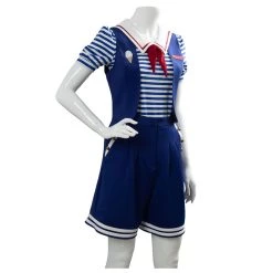 NewCosplay Stranger Things 3 Scoops Ahoy Robin Cosplay Costume Adult 23 NewCosplay Stranger Things 3 Scoops Ahoy Robin Cosplay Costume Adult