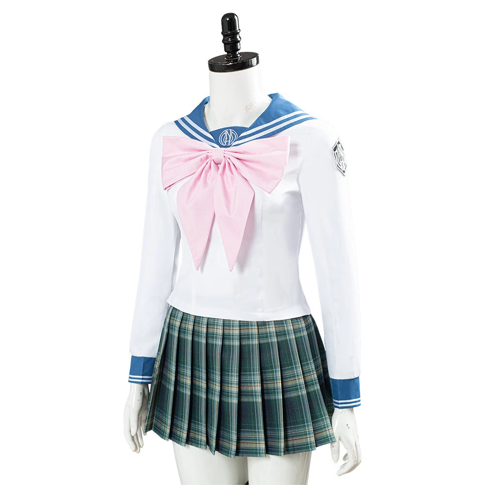 NewCosplay Danganronpa 3 SAYAKA MAIZONO Women Uniform Dress Outfit Halloween Carnival Costume Cosplay Costume New Arrivals 9 NewCosplay Danganronpa 3 SAYAKA MAIZONO Women Uniform Dress Outfit Halloween Carnival Costume Cosplay Costume New Arrivals